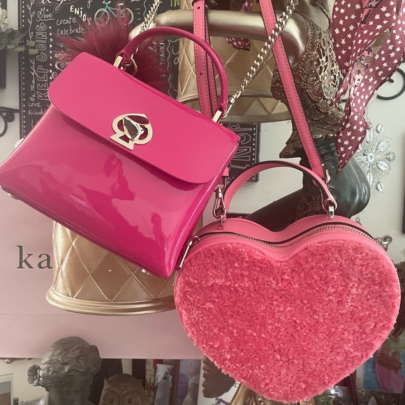 kate spade Bags Kate Spade Pink Heart Valentine Love Shack Poshmark